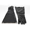 American Hawk Industrial 24" Cotton Lined Rubber Sandblasting Gloves 5" opening 361 - alternate 1